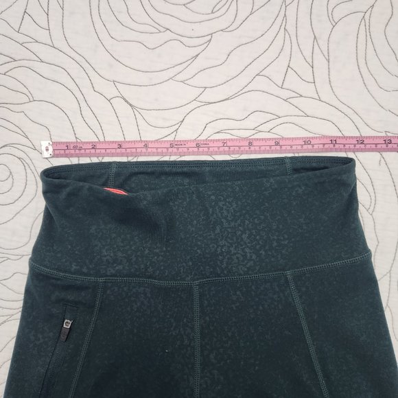 [XS] Deep Green w/ Black Meshed Cut Out Nanette Lepore Leggings - Picture 14 of 14